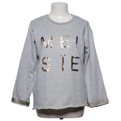 Sweatshirt (Grijs, Goud) van Meisïe Katoen, Polyester