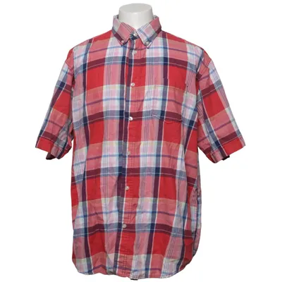 Short sleeve shirt (Red, Blue, White) from Skill Cotton, Polyester