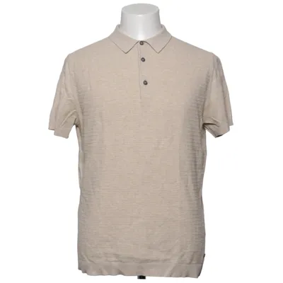 Polo (Beige) de WE Fashion Coton, Polyamide
