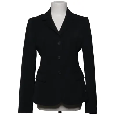 Blazer (Schwarz) von Armani Jeans Elasthan, Polyester, Viskose, Wolle