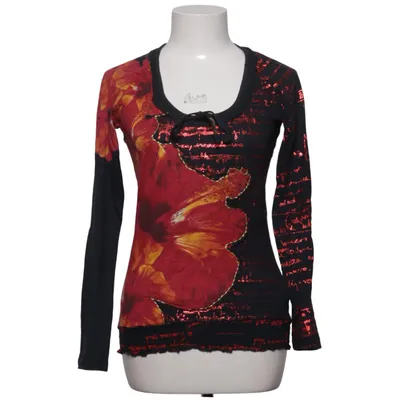 Top (Zwart, Rood, Meerkleurig) van Desigual Katoen, Viscose