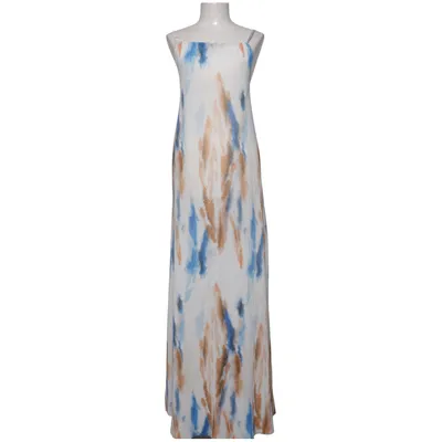 Robe longue (Bleu, Marron, Blanc, Multicolore) de Zara Collection Polyester