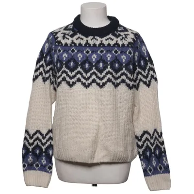 Strickpullover (Blau, Weiß, Mehrfarbig) von Women Essentials by Tchibo Acryl, Wolle