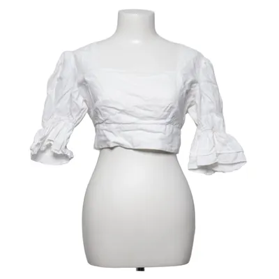 Crop top (Vit) från NA-KD Bomull, Linne