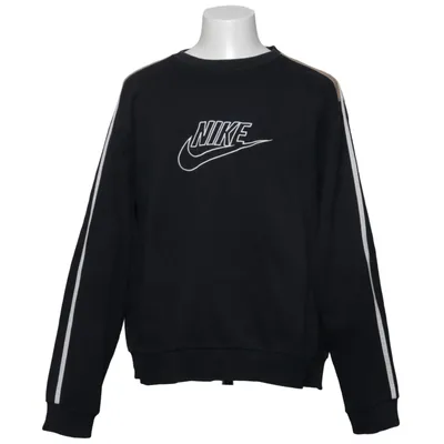 Collegetröja (Svart, Beige) från Nike Bomull, Polyester