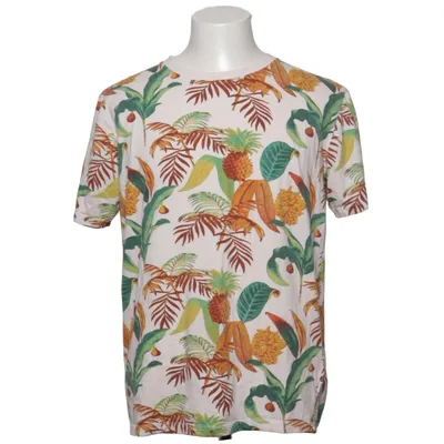 T-shirt (Beige, Multicolored) from Lindbergh Cotton, Elastane