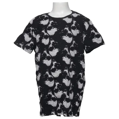 T-shirt (Sort, Hvid) fra D.M.D by Denim Day Bomuld
