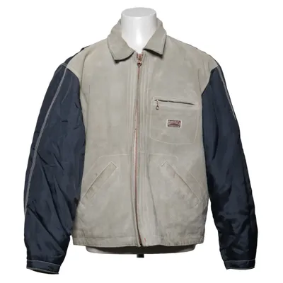 Veste (Beige, Noir) de Diesel Cuir, Polyamide, Polyester