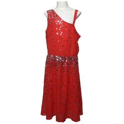 Cocktail dress (Red, Silver) from BPC Bonprix Collection Polyester