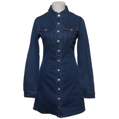 Denim jurk (Blauw) van Missguided Katoen, Elastaan, Polyester