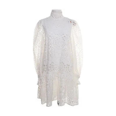 Klänning (Vit) från H&M Trend Bomull, Viskos