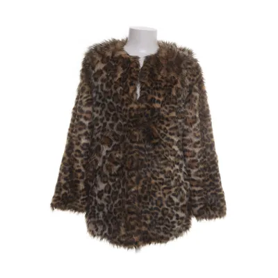 Vinterjacka (Beige, Flerfärgad) från Bershka Akryl, Polyester
