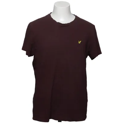 T-shirt (Lila) von Lyle & Scott Baumwolle