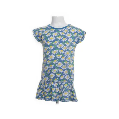 Klänning (Blå, Flerfärgad) från Duns Sweden Ekologisk bomull