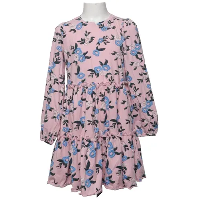 Jurk (Roze, Blauw, Zwart) van Coccodrillo Katoen, Elastaan