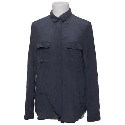 Shirt (Grijs) van Custommade Zijde