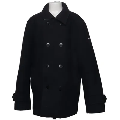 Erwt jas (Blauw) van Tommy Hilfiger Polyester, Wol