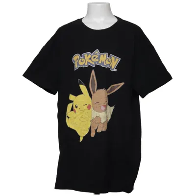 T-shirt (Black, Multicolored) from Pokémon Cotton
