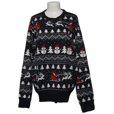 Julesweater (Sort, Hvid, Rød) fra Jule Sweaters Akryl