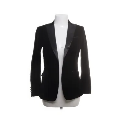 Blazer (Black) from Romano Polyester, Viscose
