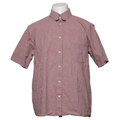 Chemise à manches courtes (Rouge, Blanc) de Carhartt Coton