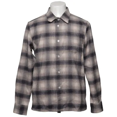 Chemise en flanelle (Beige, Gris) de Brothers Polyester, Viscose, Laine
