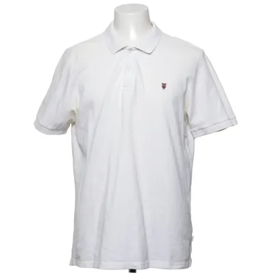 Polo shirt (White) from Knowledge Cotton Apparel Organic cotton