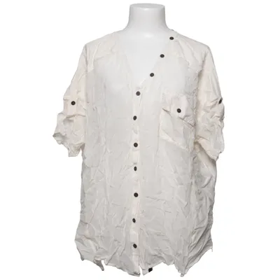 Top (Hvid) fra Culture Bomuld, Silke, Viscose