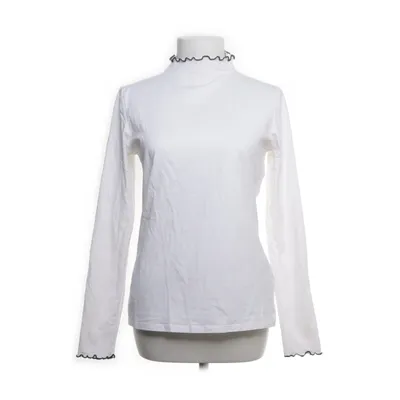 Lange mouwen shirt (Wit) van EDC by ESPRIT Katoen, Elastaan