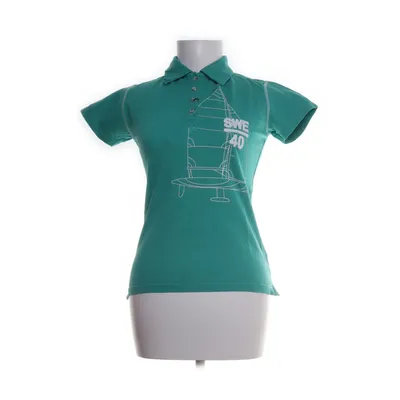 Polo (Turquoise) de Pelle P Élasthane, Coton