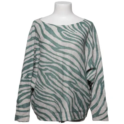 Sweater (Green, Beige) from Luisa Ricci Acrylic, Alpaca wool, Viscose