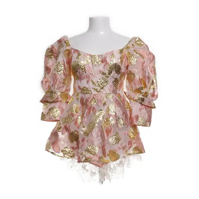 Byxdress (Rosa, Guldfärgad, Vit) från For Love & Lemons