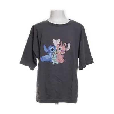 T-shirt (Grå, Flerfärgad) från Disney Stitch Bomull