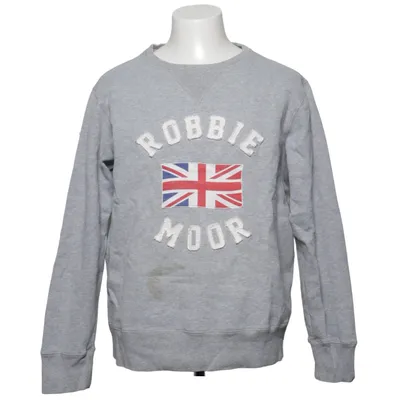 Sweatshirt (Gray, Multicolored) from Robbie Moor Cotton, Polyester