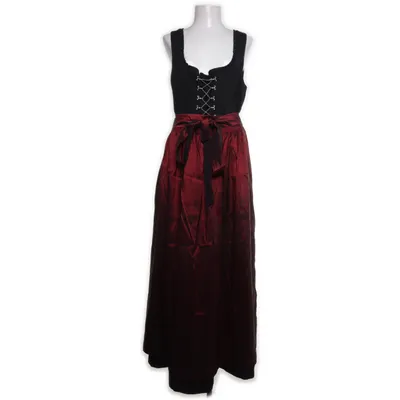 Dirndl (Svart, Röd) från Trachten Deiser Nylon, Polyester