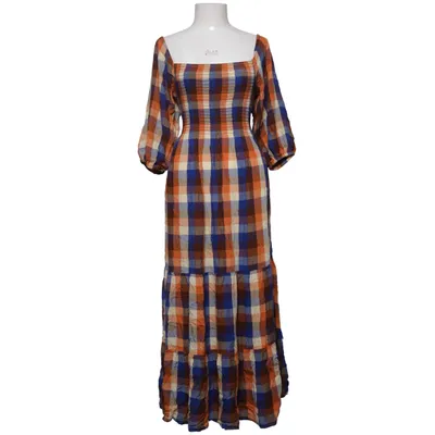 Klänning (Blå, Orange, Vit, Brun) från Urban Outfitters Viskos