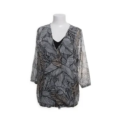 Blouse (Wit, Zwart) van Gina Laura Polyester, Viscose