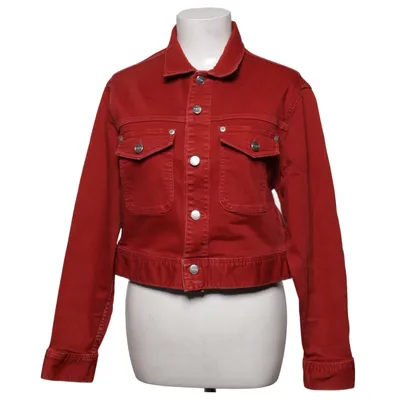 Denimjakke (Rød) fra Pepe Jeans Bomuld, Elastan, Polyester