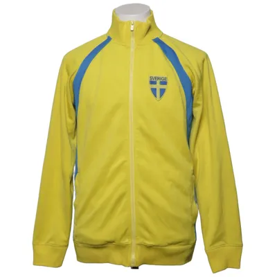 Træningsjakke (Gul, Blå) fra Jack & Jones Bomuld, Polyester