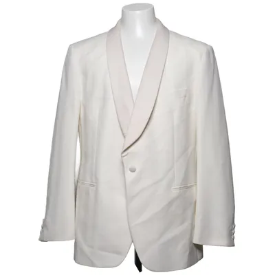 Tuxedo jacket (White) from Turo Polyester