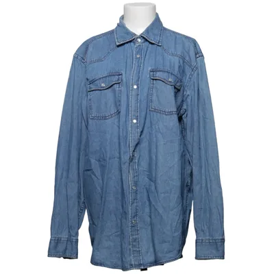 Chemise en jean (Bleu) de Canda Coton