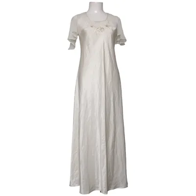 Nachtjapon (Wit) van Soft Whispers Lingerie Polyester