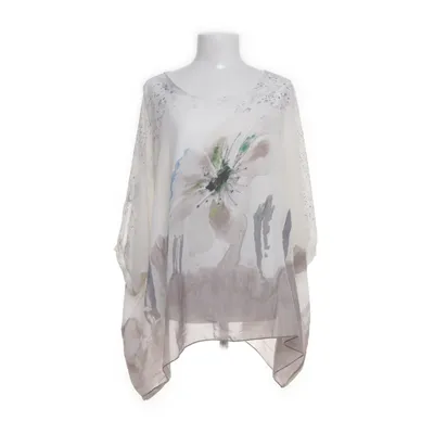 Blouse (Beige, Multicolored) from Opl Fashion Cotton, Polyester