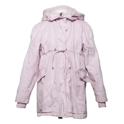 Parka (Pink) from H&M Acrylic, Cotton, Polyester