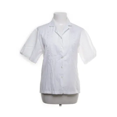Korte mouwen shirt (Wit) van Jodhpur Katoen