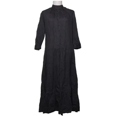 Långklänning (Grå, Vit) från Nygårdsanna Linne