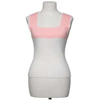 Tanktop (Roze, Wit) van Vinetta Acryl