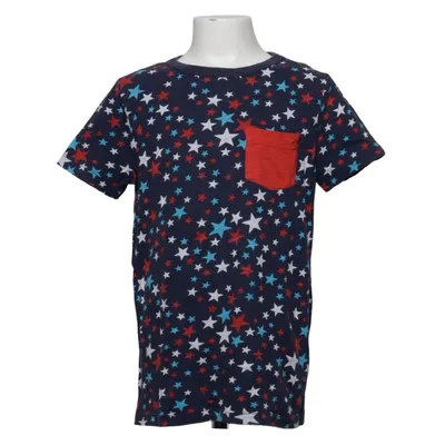 T-shirt (Blå, Röd, Vit, Flerfärgad) från Lands' End Bomull