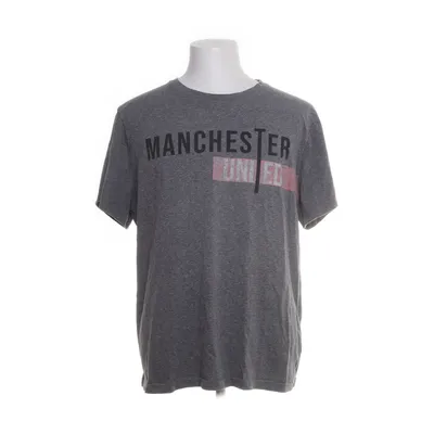 T-shirt (Grå) från Manchester United Bomull, Polyester