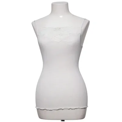 Débardeur (Beige) de Oscalito Soie, Laine